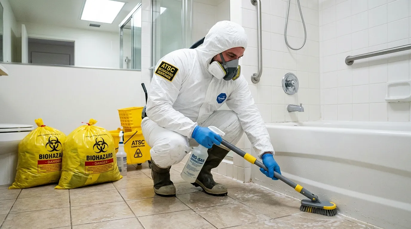 Decontamination equipment deployed for Blood Cleanup in Winters